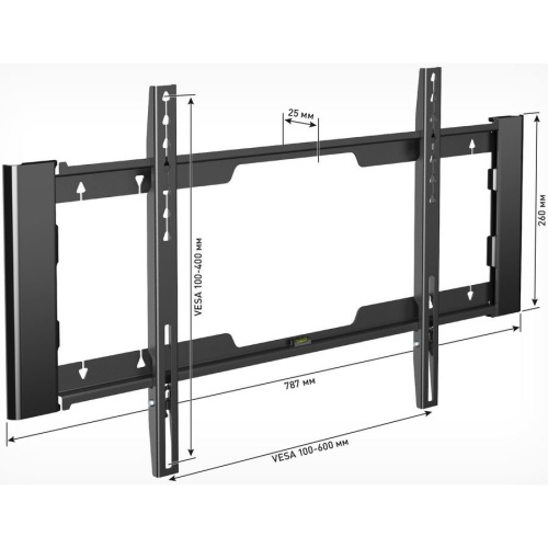 Кронштейн HOLDER LCD-F6910-B черный