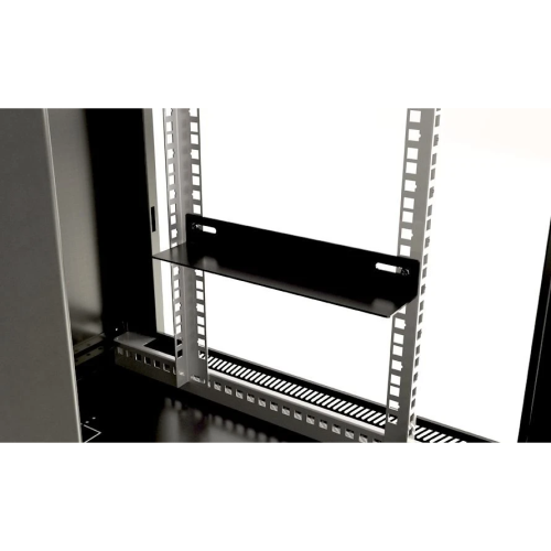 Шкаф коммутационный Hyperline (TWB-0945-SR-RAL9004) настенный 9U 600x450мм черный