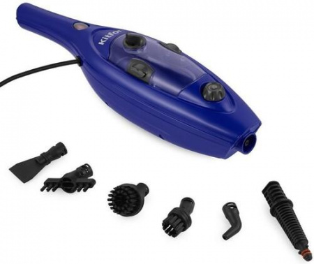 Пароочиститель Kitfort КТ-1059 синий