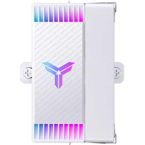 Кулер JONSBO CR-1000 Max Color White LGA1851/1700/1200/115X/AM5/AM4 (TDP 230W, PWM, 120mm Dynamic Multi-Color LED Fan, 6 тепловые трубки)