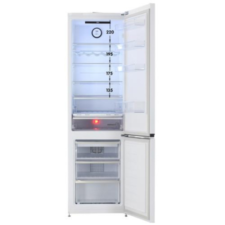 Холодильник с морозильником Beko B7R0CNK403LWW белый