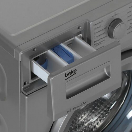 Стиральная машина Beko WSRE6512ZSS серебристый