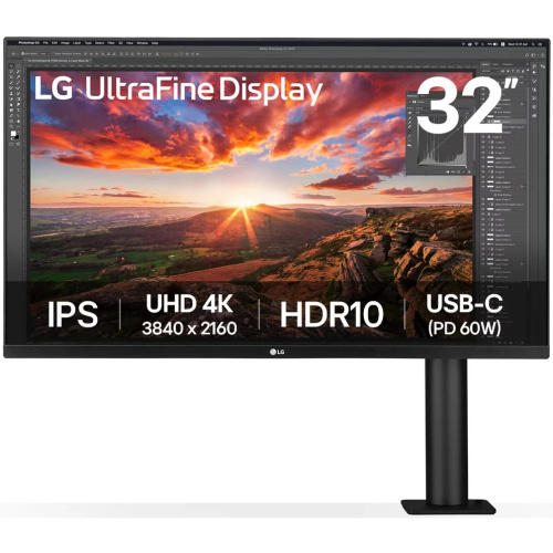 Монитор LG 32UN880K-B черный