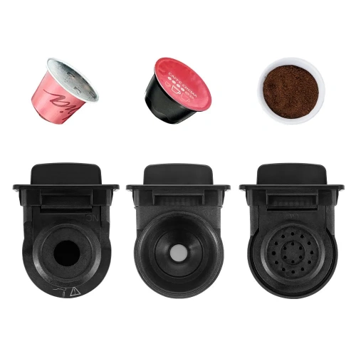 Кофеварка Kitfort КТ-7467 белый/черный