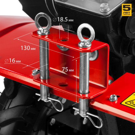 Мотоблок Зубр МТБ-300 черный