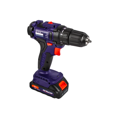 Дрель-шуруповерт Пульсар ДА 12-25 (916-943) безударная 2Ahx2