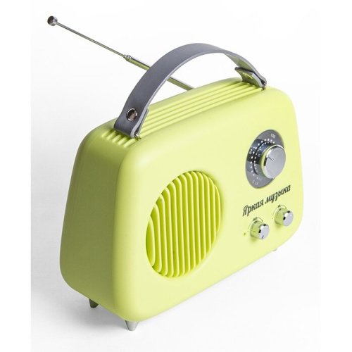 Радиоприемник портативный Сигнал БЗРП Fresh РП-343 (10125) зеленый USB SD/microSD