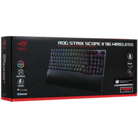 Клавиатура проводная + беспроводная ASUS ROG Strix Scope II