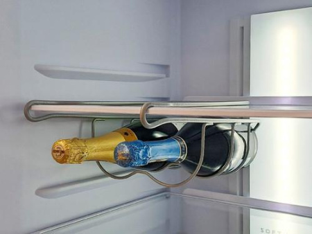 Холодильник с морозильником Бирюса B940NF черный