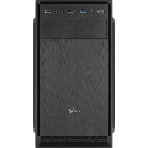 Корпус FORMULA CS-104-S-BK-V1 black MiniTower (mATX, без БП, 3xUSB Type-A) (4711401662235)