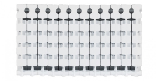 Алюминиевый радиатор отопления Fondital 350/100 Calidor Super B4 (12 секций)