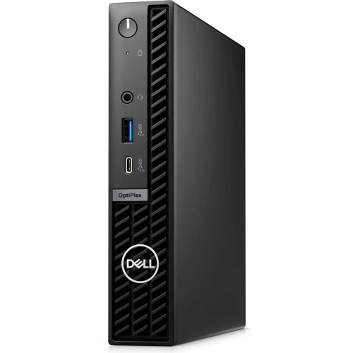 Неттоп Dell Optiplex 7020-3850 Intel Core i3 14100T, DDR5 8ГБ, 512ГБ(SSD), Intel UHD Graphics 730, Linux Ubuntu, черный