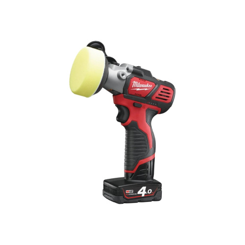 Полировальная машина Milwaukee M12 BPS-421X (4933447799) 2АКБ+ЗУ