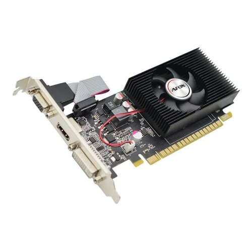 Видеокарта AFOX Nvidia GeForce GT 730 (AF730-2048D3L5), 2Gb DDR3, 128 бит, PCI-E, VGA, DVI, HDMI, Retail