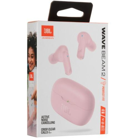 Наушники TWS JBL Wave Beam 2 розовый