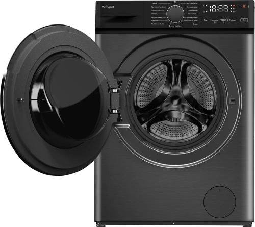 Стиральная машина Weissgauff WM 4627 Touch Inverter Steam Grey