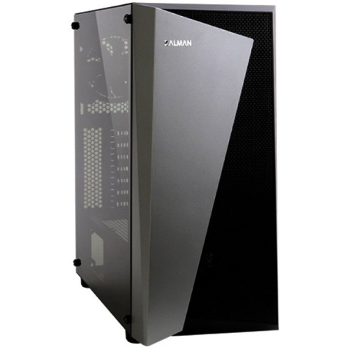 Корпус Zalman S4 Plus черный без БП ATX 5x120mm 2xUSB2.0 1xUSB3.0 audio bott PSU