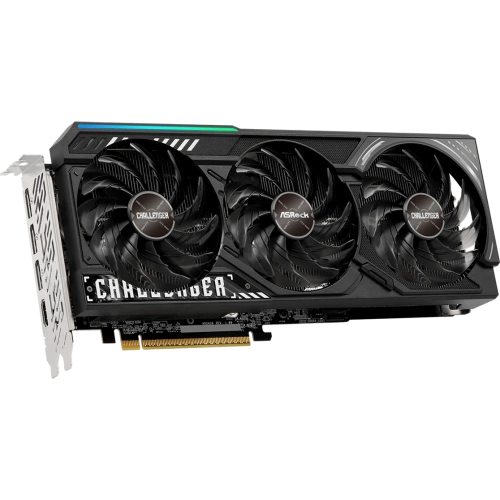 Видеокарта ASRock Radeon RX 9070 XT Challenger 16GB (RX9070XT CL 16G) //RX 9070XT, HDMI, DP*3, 16G, D6