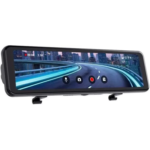 Видеорегистратор TrendVision CarPlay Mirror черный 2Mpix 2160x3840 2160p 150гр. MSTAR 8826