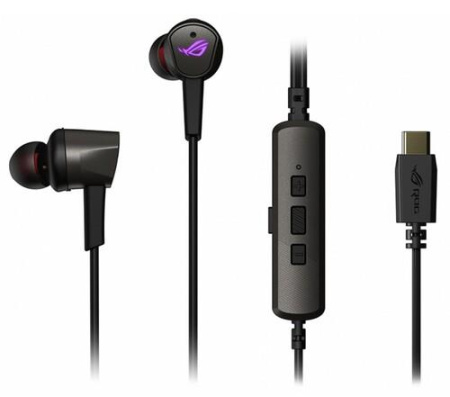 Проводные наушники ASUS ROG Cetra II черный
