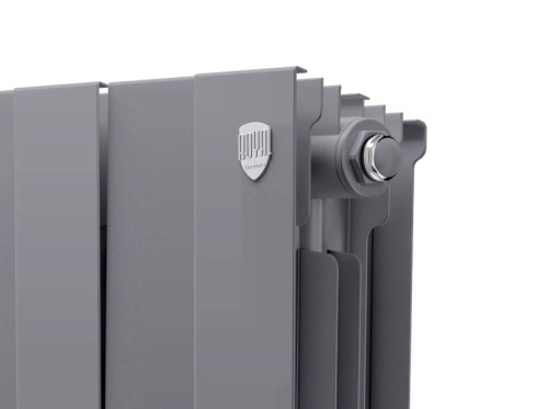 Биметаллический радиатор отопления  Royal Thermo Pianoforte 300 20 Секций Silver Satin