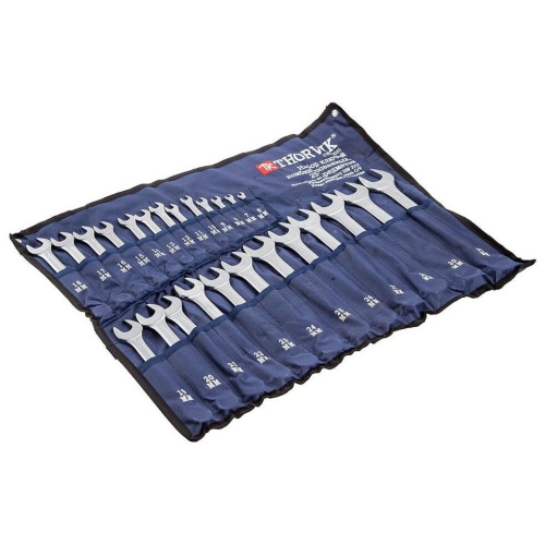 Набор ключей THORVIK гаечных комбинированных в сумке CWS0025