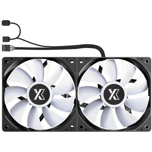 СВО XASTRA LM240 ARGB BK LGA LGA1851/1700/1200/115X/AM5/AM4 (2x120 ARFB fan, TDP 265W, black) RET