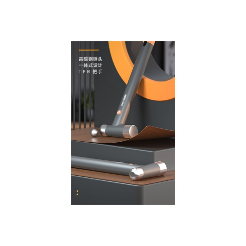 Молоток DELI Home Series Gray HT7008C (112883) 400гр рукоять из Soft Touch пластика