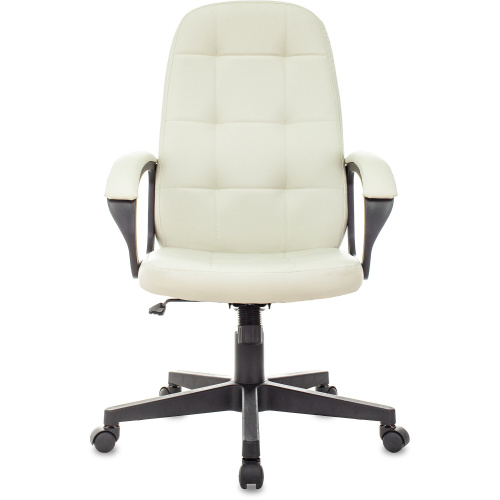 Кресло Бюрократ OR-10 (CH 002 Ivory) эко.кожа слоновая кость