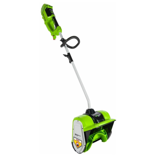 Снегоуборщик GreenWorks GD40SSK4 с 1хАКБ 4 А.ч и ЗУ (2600807UB)