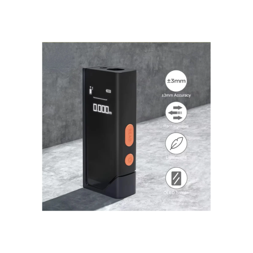 Лазерный дальномер Deli Home Series Black DL331140