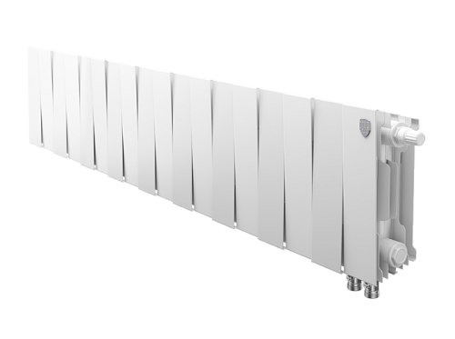 Биметаллический радиатор отопления  Royal Thermo Pianoforte 200 18 Секций Bianco Traffico Vdr
