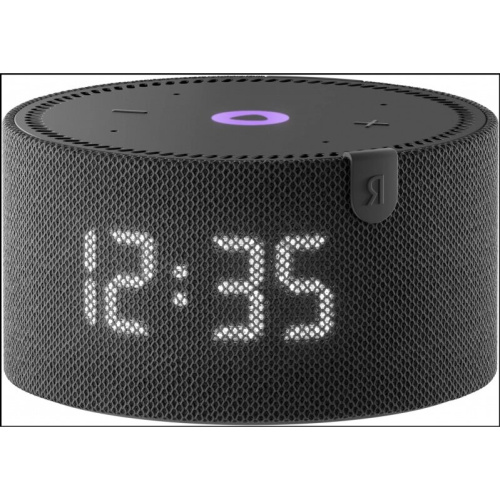 Умная колонка новая Яндекс.Станция Мини (с часами) YNDX-00020K черный оникс