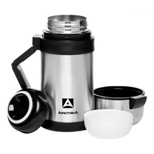 Термос Арктика 201-1200 (201-1200/SIL) 1.2л. серебристый/черный