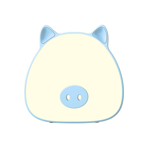 Ночник Gauss NN7036 поросенок голубой