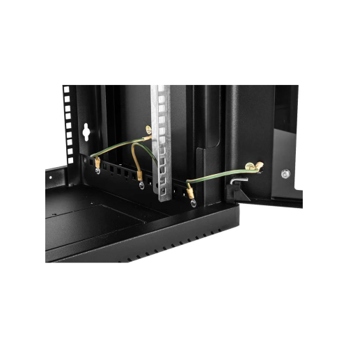 Шкаф коммутационный ЦМО ШРН-6.650-9005 настенный 6U 600x650мм черный