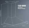 Вытяжка каминная Simfer SM52W белый