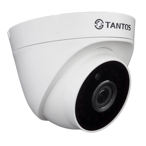 Камера видеонаблюдения IP Tantos TSi-Eeco25FP (00-00122952) 2.8-2.8мм цв. корп. белый/черный