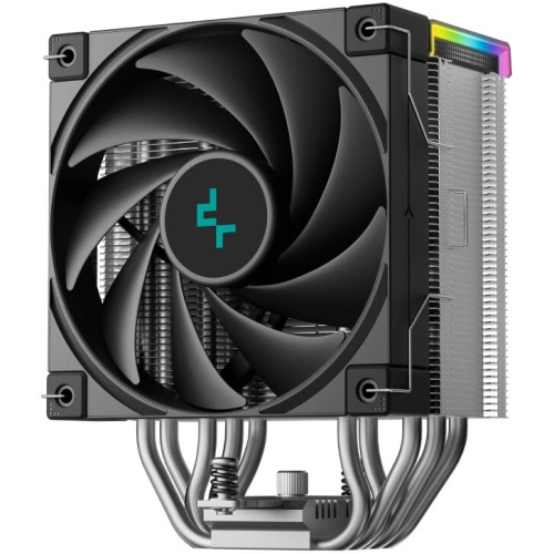Кулер DEEPCOOL AK500S Digital SE LGA20XX/1700/1200/115X/AM5/AM4 (TDP 240W, PWM, Fan 120mm, 5 тепл. трубок, Copper Base, черный) Ret