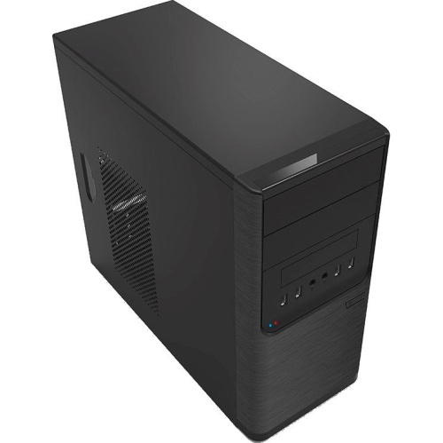 Корпус POWERMAN ES701BK (6120258) USB 3.0 Mini Tower, mATX, 450W PM-450ATX, USB 3.0x2, USBx2 + Audio, черный