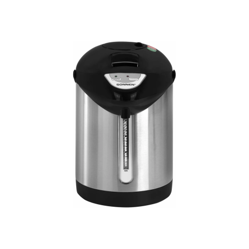 Термопот SONNEN TP-28 черный/серебро