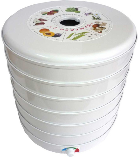 Сушка для фруктов и овощей Спектр-Прибор Ветерок-2 5 поддонов гофрокороб, белый