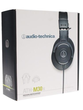 Проводные наушники Audio-Technica ATH-M30X черный