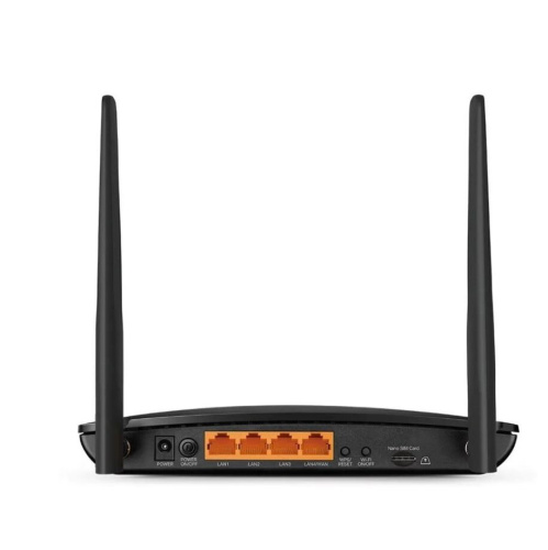 Роутер TP-Link (Archer MR500) AC1200 10/100/1000BASE-TX/3G/4G/4G+ cat.6 черный