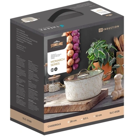 Кастрюля STONELAND SLC-0128DC
