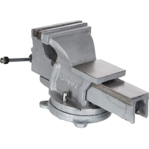 Тиски слесарные поворотные КОБАЛЬТ 248-986 наковальня, коробка