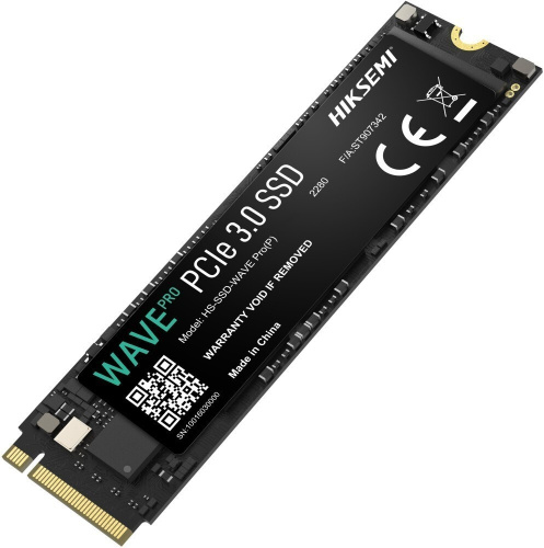 SSD HIKSEMI Wave Pro (P) (HS-SSD-WAVE Pro(P) 1024G) 1.0Tb M.2 (PCI-E 3.0 x4, up to 3520/2900MBs, 3D NAND, 448TBW)