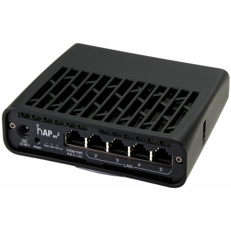 Роутер MikroTik hAP (C52iG-5HaxD2HaxD-TC)
