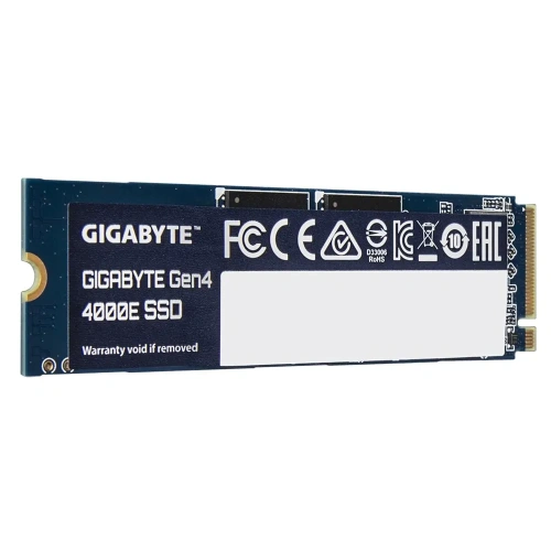 SSD Gigabyte G440E250G M.2 2280 250GB Gen4 4000E PCI Express 4.0x4, NVMe 1.4, 3500/1800, MTBF 1.5M, 3D NAND, 150TBW, RTL
