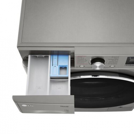 Стиральная машина LG F4V7ES2P серебристый